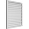 Ekena Millwork Vertical Surface Mount PVC Gable Vent: Functional, w/ 2"W x 2"P Brickmould Sill Frame, 38"W x 42"H GVPVE38X4203SF - alternate 2